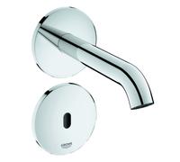 Grohe Essence E robinetterie murale électronique à infrarouge pour lavabos, saillie 182mm, alimentation secteur, différents programmes, sans mélangeur, 36447000
