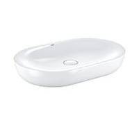 GROHE Lavabo Essence 60x40 cm ovale à poser PureGuard blanc brillant 3960800H