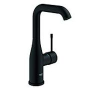 GROHE Mitigeur lavabo Essence Professional L 24177KF1 – monocommandé, Noir Fantôme