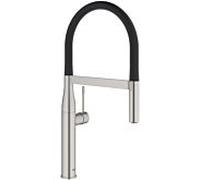 Grohe Essence mitigeur de cuisine 30294DC0 supersteel, douchette extractible professionnelle