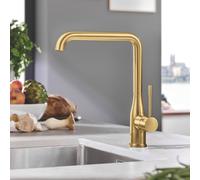 GROHE Mitigeur de cuisine sur pied Essence 30269GN0 pivotant Cool Sunrise brossé