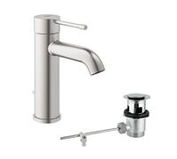 Grohe Essence - Mitigeur de lavabo avec vidage, supersteel 23589DC1