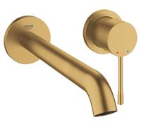 Grohe Essence - Mitigeur de lavabo L installation deux trous, Cool Sunrise brossé 19967GN1