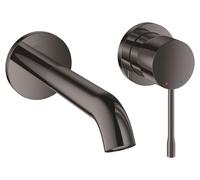 Mitigeur lavabo mural - GROHE - Essence - 2 trous - Taille M - Finition Hard Graphite
