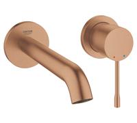 Grohe Essence - Mitigeur de lavabo M, installation 2 trous, Warm Sunset brossé 19408DL1