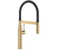Grohe Essence - Mitigeur d'évier avec bec orientable, avec inverseur, Cool Sunrise 30294GL0