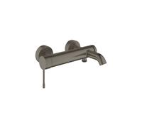 Mitigeur de baignoire avec clapet anti-retour, débit limitable (anthracite mat, 33624AL1)