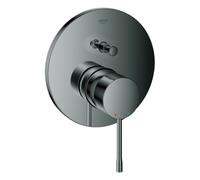 Grohe Essence Mitigeur monocommandé pour bain, kit de montage final pour GROHE Rapido SmartBox, 24167A01, Couleur: graphite dur