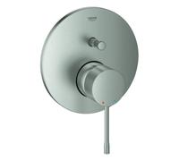 Grohe Essence Mitigeur monocommandé pour bain, kit de montage final pour GROHE Rapido SmartBox, 24167DC1, Couleur: acier super