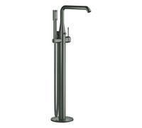 Grohe Essence Mitigeur monocommandé pour bain, montage au sol, orientable, saillie 277mm, avec accessoires, 25248AL1, Couleur: graphite dur brossé