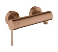 Grohe Essence Mitigeur monocommandé pour douche, montage mural, apparent, 25252DL1, Couleur: coucher de soleil chaud brossé