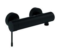 Grohe Essence Mitigeur monocommandé pour douche, montage mural, apparent, 25252KF1, Couleur: Noir Fantôme