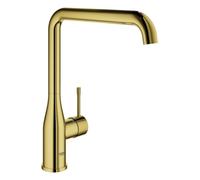 GROHE Essence Mitigeur monocommandé pour évier, saillie 220mm, orientable, bec haut, 30505GL0, Couleur: un lever de soleil frais