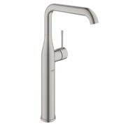 GROHE Essence Mitigeur Monocommande pour Lavabo de Salle de Bains, Taille XL (Zone de rotation adaptable, Facile à installer), Supersteel, 32901DC1