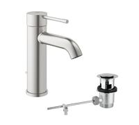 Grohe Essence - Mitigeur de lavabo avec vidage, supersteel 23589DC1