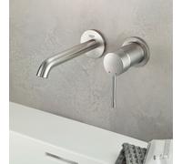 GROHE Mitigeur de lavabo encastré Essence 19408DC1 SuperSteel Taille M 2 trous