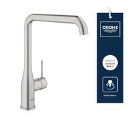 GROHE Mitigeur monocommande de cuisine Essence 30269DC0 SuperSteel sur pied