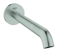 GROHE Bec pour mitigeur de baignoire Essence 13449DC1 Saillie 221 mm SuperSteel