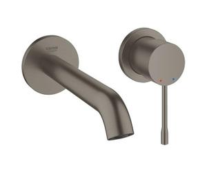 GROHE Essence New Mitigeur de lavabo encastré - bec 18,3 cm - taille M - brushed hard graphite 19408al1