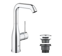 Mélangeur Lavabo Grohe Essence monocommande 1/2" lavabo Taille L Chromé 23799001