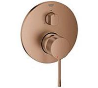Grohe Essence set de finition 24169DL1 ferrure à encastrer avec inverseur 3 voies, brossé coucher de soleil chaud