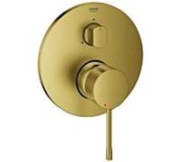 Grohe Essence set de finition 24169GN1 raccord à encastrer avec inverseur 3 voies, finition brossée Cool Sunrise