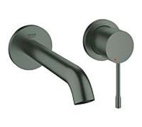 Grohe Grohe Essence Set de montage prêt à l'emploi Mitigeur lavabo encastré UP-2-L, A 18,3 cm, gris foncé mat Quantité:1