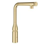 Grohe Essence SmartControl - Mitigeur d'évier avec douchette extractible, SmartControl, Cool Sunrise brossé 31615GN0
