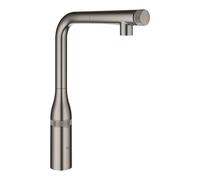 Grohe Essence SmartControl - Mitigeur d'évier avec douchette extractible, SmartControl, Hard Graphite brossé 31615AL0