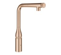 Grohe Essence SmartControl - Mitigeur d'évier avec douchette extractible, SmartControl, Warm Sunset brossé 31615DL0