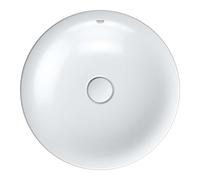 Grohe Essence Céramique poser match0 3960900H 45cm, blanc alpin PureGuard, avec robinet de vidange