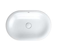 GROHE Lavabo Essence 60x40 cm ovale à poser PureGuard blanc brillant 3960800H