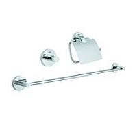 GROHE Kit d'accessoires Essentials 3 en 1 StarLight Chrome 40775001