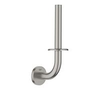 GROHE Porte-papier toilette Essentials SuperSteel 40385DC1 mural fixation dissimulée