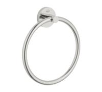 Grohe anneau Essentials serviettes match0 40365DC1 supersteel, fixation invisible