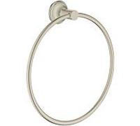 Grohe Essentials Authentic anneau Essentials Authentic serviettes 40655EN1 en nickel brossé, accessoire dissimulé