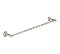 Grohe Essentials Authentic porte-serviettes de bain 40653EN1 longueur 626mm, nickel brossé, fixation cachée