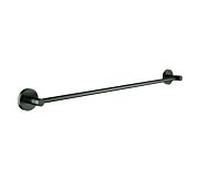 Grohe Essentials Badetuchhalter 40366AL1 60 cm, graphite dur brossé, fermeture dissimulée