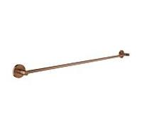 Grohe Essentials Badetuchhalter 40386DL1 80 cm, coucher de soleil chaud brossé, fermeture dissimulée