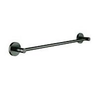 Grohe Essentials Badetuchhalter 40688AL1 45 cm, graphite dur brossé, fermeture dissimulée