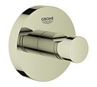 Grohe Essentials crochet pour peignoir 40364BE1 nickel, fermeture dissimulée