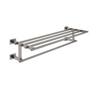 Grohe Essentials Cube - Porte-serviettes, Hard Graphite brossé 40512AL1