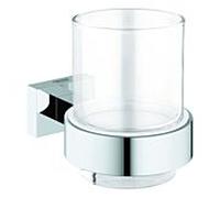 Grohe Essentials gobelet pour brosse à dents transparent-chrome 40755001