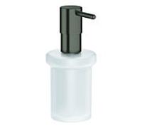 Grohe Essentials distributeur de savon 40394AL1 graphite dur brossé, pour Halter
