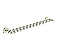 Grohe Essentials double Badetuchhalter 40802BE1 60cm, fixation invisible, nickel