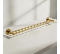 Grohe Essentials Double barre porte-serviettes Doré, 40802GN1