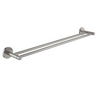 Grohe Essentials - Double barre pour serviettes, supersteel 40802DC1