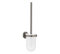Grohe Essentials - Ensemble pour le nettoyage des toilettes, graphite foncé brossé 40374AL1