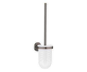 Grohe Essentials - Ensemble pour le nettoyage des toilettes, graphite foncé brossé 40374AL1