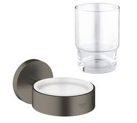 Grohe Essentials Gobelet à brosses à dents, 40369AL1+40372001,